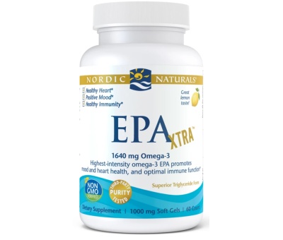 NORDIC NATURALS EPA Xtra, 1640mg 60 softgels Lemon (530EPA)