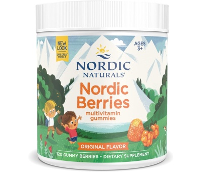NORDIC NATURALS Nordic Berries Multivitamin 120gummies Original (Ages 2+)