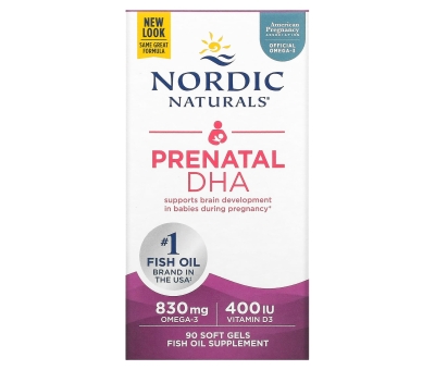 NORDIC NATURALS Prenatal DHA, 90soft caps