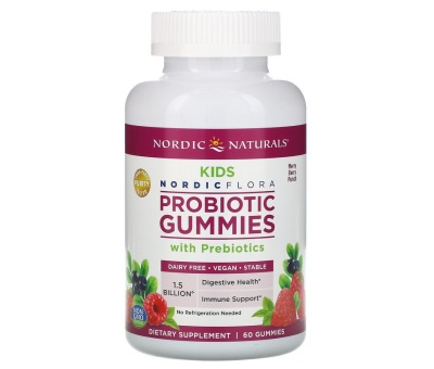 NORDIC NATURALS Probiotic Gummies Kids 60gummies Merry Berry Punch