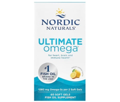 NORDIC NATURALS Ultimate Omega-3 1280mg 60 Softgels