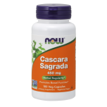 NOW FOODS Cascara Sagrada 450mg - 100 vcaps (Ameerika türnpuu)