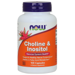 NOW FOODS Choline and Inositol 500mg - 100 caps