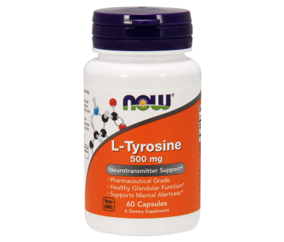 NOW FOODS L-Tyrosine, 500mg - 60 caps