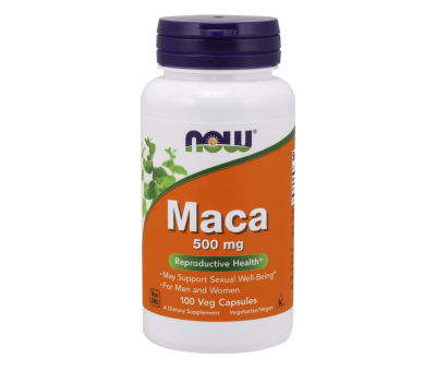 NOW FOODS Maca 500mg - 100 vcaps