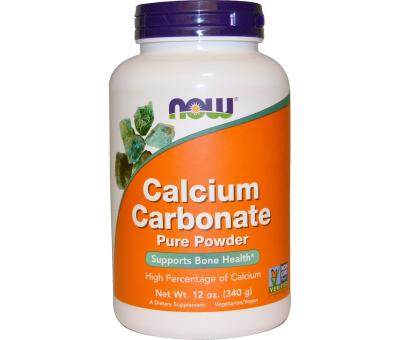 NOW FOODS Calcium Carbonate - 340 grams (kaltsiumkarbonaat)