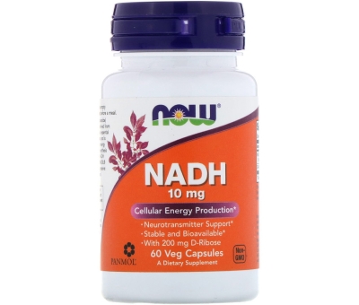 NOW FOODS NADH 10mg - 60 vcaps