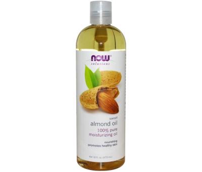 NOW FOODS Almond Oil - 473 ml.