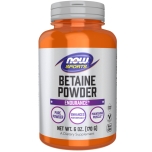 NOW FOODS Betaine Powder 170g (TMG / betaiin / trimetüülglütsiin)