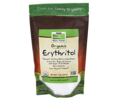 NOW FOODS Erythritol 100% Pure - 454g