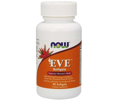 NOW FOODS EVE Superior Women´s Multi - 90 softgels (with iron)