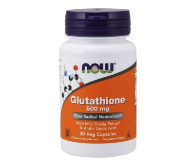 NOW FOODS Glutathione 500mg - 30 vcaps