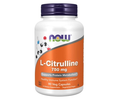 NOW FOODS L-Citrulline 750mg - 90 vcaps