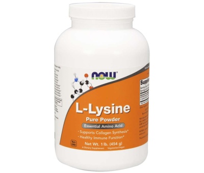 NOW FOODS L-Lysine 1000mg - 454 grams (L-lüsiin)