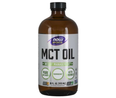 NOW FOODS MCT Oil Pure Liquid - 473 ml.