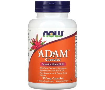 NOW FOODS Adam Superior Mens Multi 90Vcaps