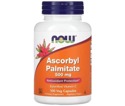 NOW FOODS Ascorbyl Palmitate 500mg - 100 vcaps