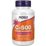 NOW FOODS Vitamin C500 Calcium Ascorbate-C 100vcaps (Acid-free / Ester-c)