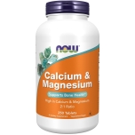 NOW FOODS Calcium Magnesium 250tab