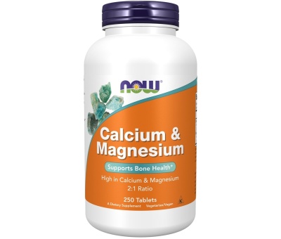 NOW FOODS Calcium Magnesium 250tab