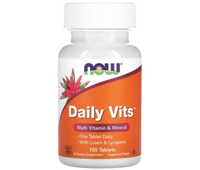 NOW FOODS Daily Vits 100 Tablets