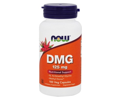 NOW FOODS DMG (dimetüülglütsiin) 125mg - 100 vcaps