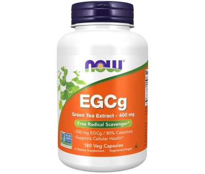 NOW FOODS Green Tea Extract, EGCg 400mg 180VCaps