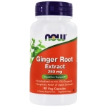 NOW FOODS Ginger Root Extract 250mg - 90vcaps