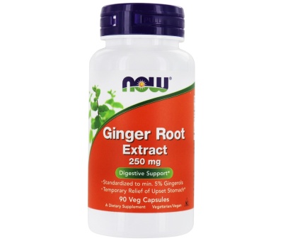 NOW FOODS Ginger Root Extract 250mg - 90vcaps