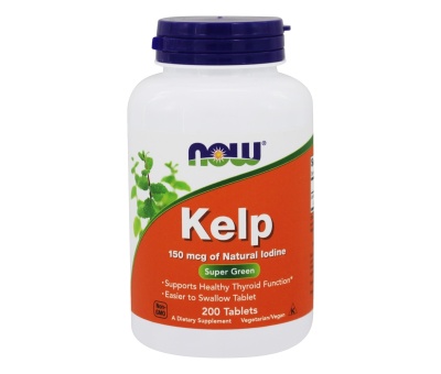 NOW FOODS Kelp 150mcg - 200 tablets