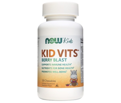 NOW FOODS Kid Vits - 120 chewables (Berry Blast)