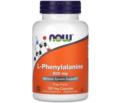 NOW FOODS L-Phenylalanine 500mg - 120 vcaps
