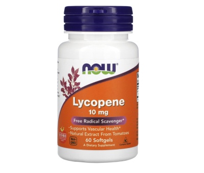 NOW FOODS Lycopene 10mg - 60softgels