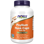 NOW FOODS Psyllium Husk 500mg 200vcaps - Psüllium