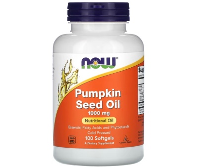 NOW FOODS Pumpkin Seed Oil 1000mg - 100 softgels