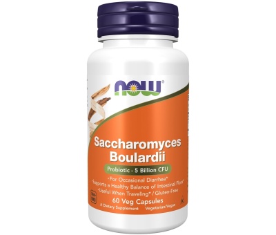 NOW FOODS Saccharomyces Boulardii 60 vcaps