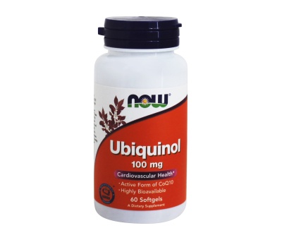 NOW FOODS Ubiquinol 100mg - 60softgels