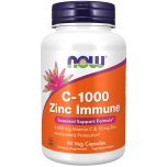 NOW FOODS C-1000 Zinc Immune - 90 vcaps