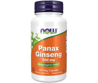 NOW FOODS Panax Ginseng, 500mg - 100 caps