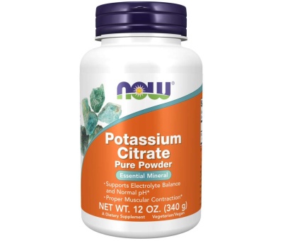 NOW FOODS Potassium Citrate - 340g