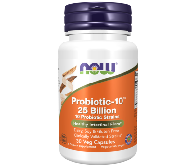 NOW FOODS Probiotic-10, 25 Billion - 30vcaps