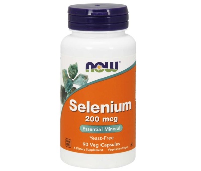 NOW FOODS Selenium 200mcg 90vcaps (seleen)