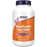 NOW FOODS Sunflower Lecithin 1200mg - 200 softgels