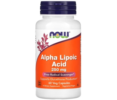 NOW FOODS Alpha Lipoic Acid - ALA 250mg x 60VCaps