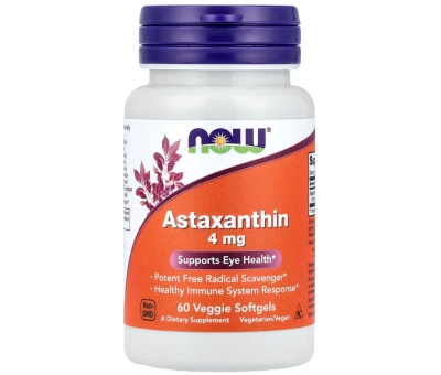 NOW FOODS Astaxanthin 4mg 60softgels