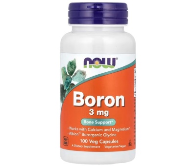 NOW FOODS Boron 3mg - 100 caps