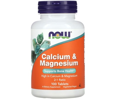 NOW FOODS Calcium Magnesium 100tab