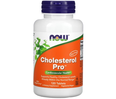 NOW FOODS Cholesterol Pro (Bergamot) - 120 tablets