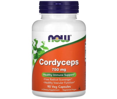 NOW FOODS Cordyceps 750mg - 90 vcaps