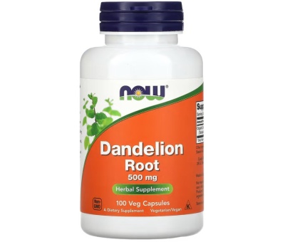 NOW FOODS Dandelion Root 500mg - 100 vcaps